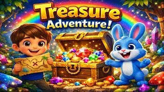 Leo & Banny&rsquo;s Magical Forest Treasure Adventure | 3D Kids Cartoon Story | Fun & Learning! 🌈