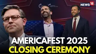 America Fest 2025 LIVE | Mike Johnson, Donald Trump Jr Deliver Closing Remarks in Phoenix | N18G