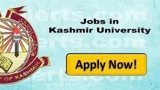 #OnlyIndiajobalert                Kashmir University job Requirement 2020||....