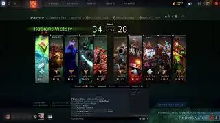 Dota 2 New Years Tide Hunter Support Grimstroke Carry