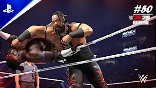 🌋 Pyroclasm |Oba Femi Vs  Jacob Fatu🌺|#WWE 2K25 UNIVERSE MODE- 50