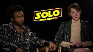 Solo: A Star Wars Story || Donald Glover / Phoebe Waller-Bridge Interview || SocialNews.XYZ