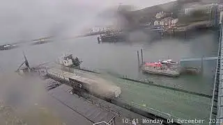 Isle of Man Douglas Outer Harbour TimeLapse - 04/12/2023