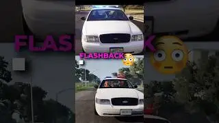 Cop Crash 👮 . flashback . Funny accident #2  ⚡️ 😱 BeamNG Drive.  #shorts