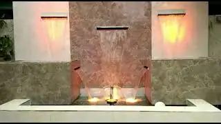 Garden wall waterfall Cascade water, water blade-9891204843