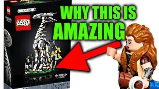 LEGO Horizon Forbidden West Tallneck REVEAL!