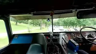Kenworth K104 - Series 60 Detroit - Semi auto - Driving near Melbourne