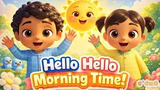 Hello Hello Morning Time ☀️ | Good Morning Song for Kids & Toddlers