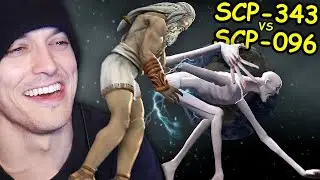 МОИ ГЛАЗА!! Самый ЖЕСТОКИЙ короткометражный фильм о битве богов SCP (SCP 343 против 096)