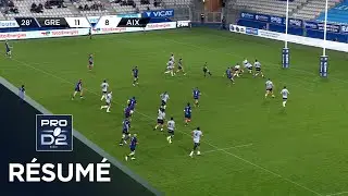 PRO D2 Saison 2025-2026 J06 - R&eacute;sum&eacute; FC Grenoble Rugby - Provence Rugby