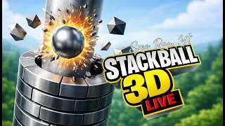 STACKBALL 3D LIVE 🔴 | Non-Stop Smash & Speed Run! #stackball #gaming #shorts