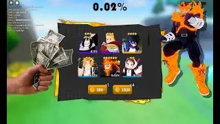 IS 125000 GOLD ENOUGH FOR ENDEAVOR? | [🔥NEW] Anime Storm Simulator (Secret Character)