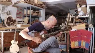 Briken Guitars ''Peace'' by Yavuz Akyazıcı Signature jazz guitar