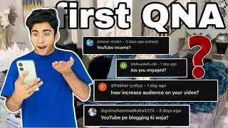 (First QNA video)1k subscribers ,4k watch hours completed gemail pe kiya msg ata ha??