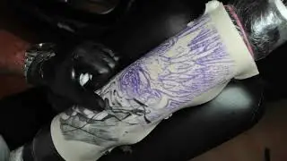 Reel Skin- Practice skin tattoo time-lapse