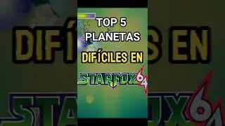 5 самых сложных планет в STARFOX 64 #starfox64 #nintendo64