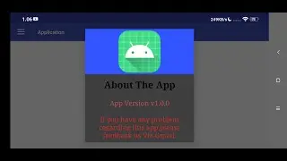 How to add About The App Custom Dialog in App. Aide