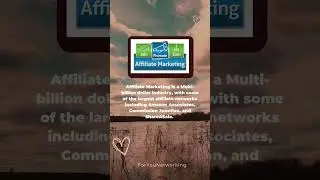 Multi-billion Dollar Industry with Affiliates Networks #affiliatemarketingsuccess #digitalmarketing