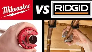 MILWAUKEE VS RIDGID Close Quarter Pipe Cutter - TOOL TIME EP 18