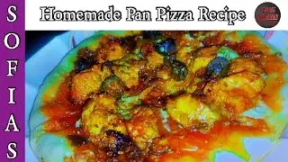 Homemade Pizza🍕 In 5 Mints For Late Night | Pen Pizza Recipe | Sofia Kitchen ✨