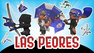 LAS PEORES CLASES - Evaluando Las Clases De Armas | Splatoon Competitivo