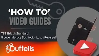 TSS British Standard 5 Lever Mortice Sashlock - Latch Reversal