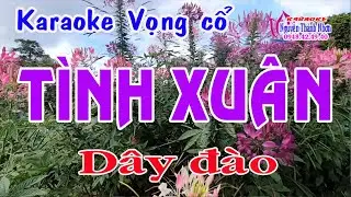 Karaoke vọng cổ TÌNH XUÂN - DÂY ĐÀO