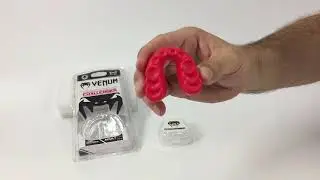 Mouth Guard Venum Challenger red yellow
