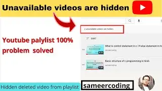 Youtube playlist: 