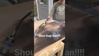 Ancient Japanese wood preservation technique! #shousugiban