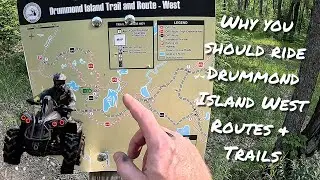 ATV Exploring Drummond Island's West Routes - Part 3