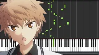 Rewrite [ リライト ] 2nd Season OP - Last Desire (Piano Synthesia + Sheet)