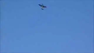 RW382 Spitfire MK XVI flying at the 2014 Military & Flying Machines Show