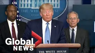 Coronavirus outbreak: Trump, Taskforce discuss economic stimulus, stranded Americans, and testing