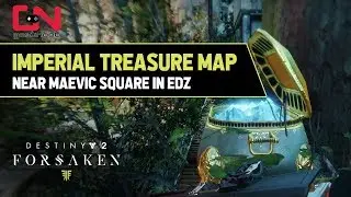 Destiny 2 - Imperial Treasure Map Weekly Bounty - Near Maevic Square in the EDZ - Chest Location