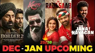 Top 10 Upcoming Movies In December to January 2026 | Upcoming Bollywood & South Movies 2026
