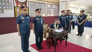 Arrival of the Chief, PNP on the 43rd CSG Founding Anniversary