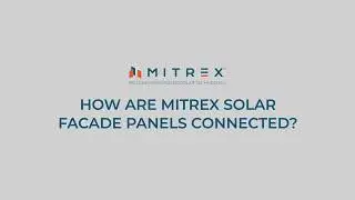 Mitrex Solar Facade Panels Wiring Connections