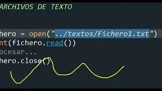 Python: Archivos de Texto