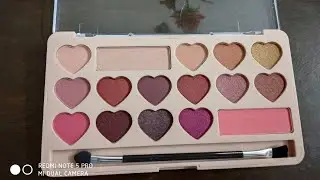 SFR MODERN CITY GLOW 14 EYESHADOW 1 HIGHLIGHTER 1 BLUSH PALETTE
