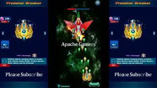 Galaxy Attack: Alien Shooter | New Ship Skin | Predator Breaker Review | Apache Gamers