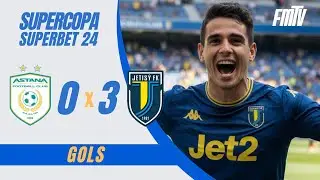 ASTANA 0X3 JETISU | GOLS | SUPERCOPA SUPERBET 2024 | FMTV