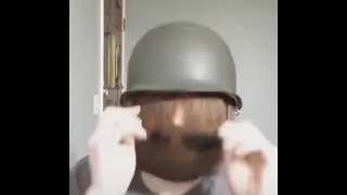 Beard mouth protection + helmet