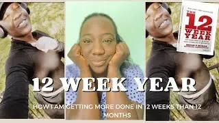 How I plan on changing my life | 12 week year| Best goal setting system