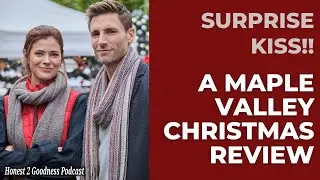 Surprise Kiss!! A Maple Valley Christmas Review #hallmark #andrewwalker #countdowntochristmas