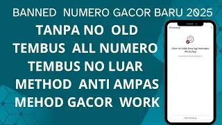 NEW UPDATE || TUTORIAL BANNED AND UNBANNED || WORK 100% || TEXT ONE RIPPOT || TERBARU 2025 🥵🔥
