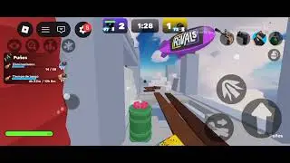 Jugando solo con las armas principales de roblox rivales 