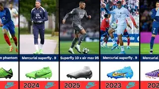 Kylian Mbapp&eacute; ALL Signature Cleats 2013-2025