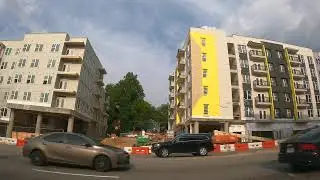 4k Downtown Atlanta Georgia | West Midtown | Drive Tour USA
