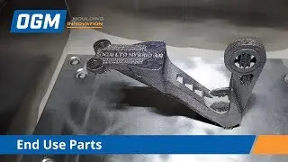 High Quality injection moulded parts using OGM's hybrid metal additive manufacturing technology
